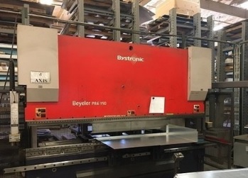 Plegadora Bystronic PR6 de 4100x150t a 6 ejes