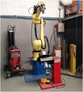 Robot de soldadura Fanuc TIG Fronius_Posicionador