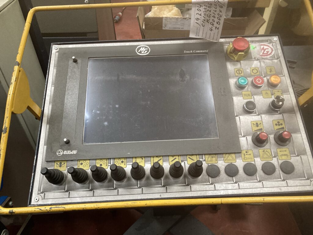 Control numérico CNC EVO para cilindro de 4 rodillos